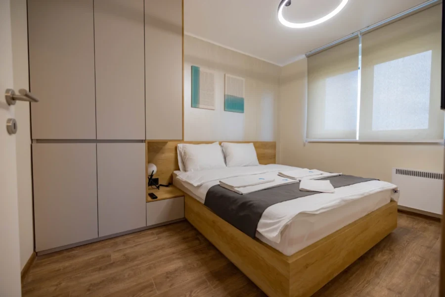 deluks apartman - spavaca soba - omega vrnjacka banja